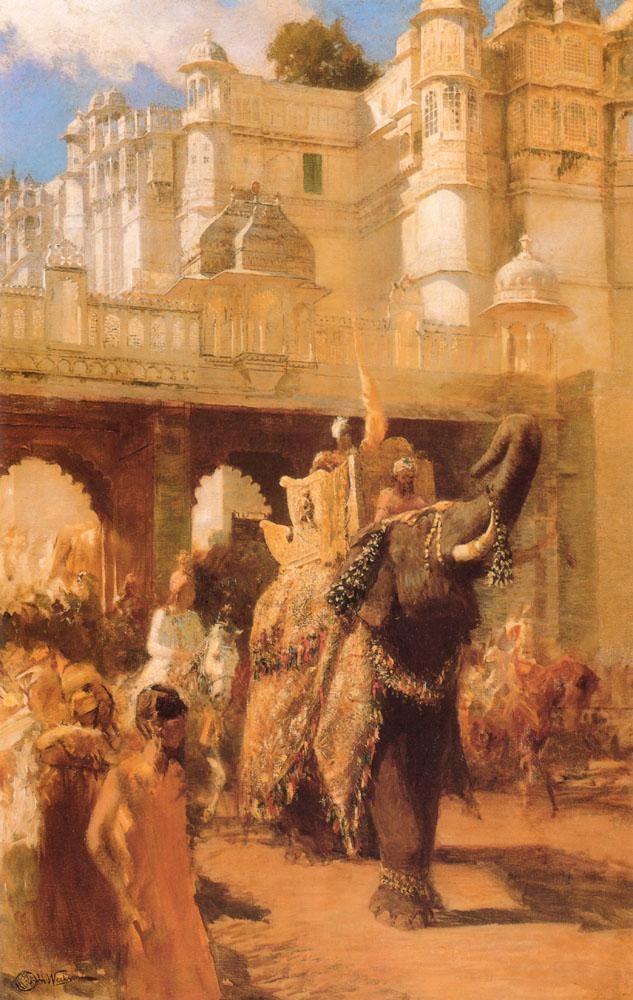 Edwin Lord Weeks A Royal Procession